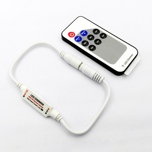RF Remote Control LED Dimmer For Single Color LED Strip Lights RF Remote Control LED Dimmer For Single Color LED Strip Lights